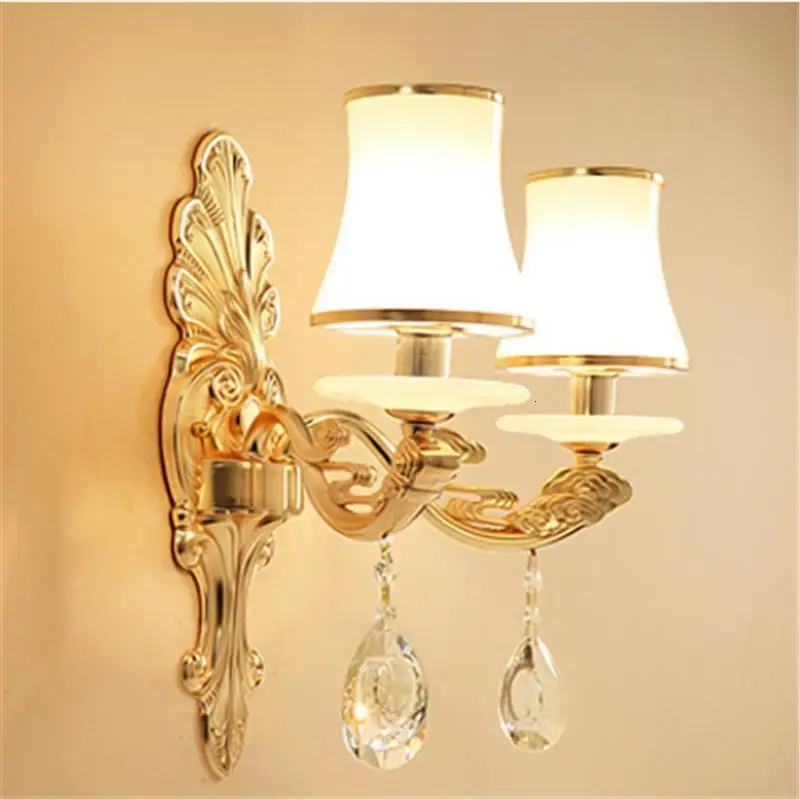 Coiffeuse Avec Miroir Внутреннее освещение Kinkiety аппликация Murale светильник для дома Aplique Luz Pared кристалл настенный светильник для спальни