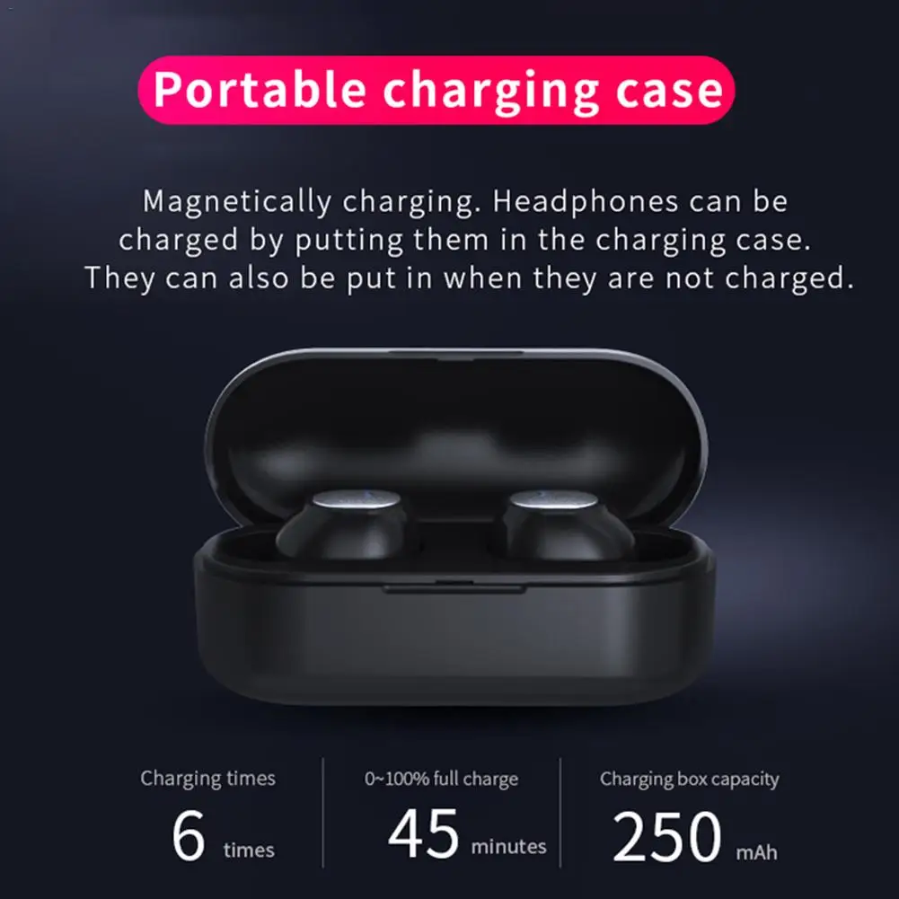 Q2 TWS Bluetooth 5,0 наушники беспроводные для IPhone Xiaomi huawei мобильный телефон стильный звук бас стерео Bluetooth наушники