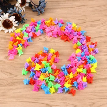 

300 Pcs Hairpins Jaw Mini Cute Mixed Color Claws Hairpins Barrettes Hair Clips Accessories for Women