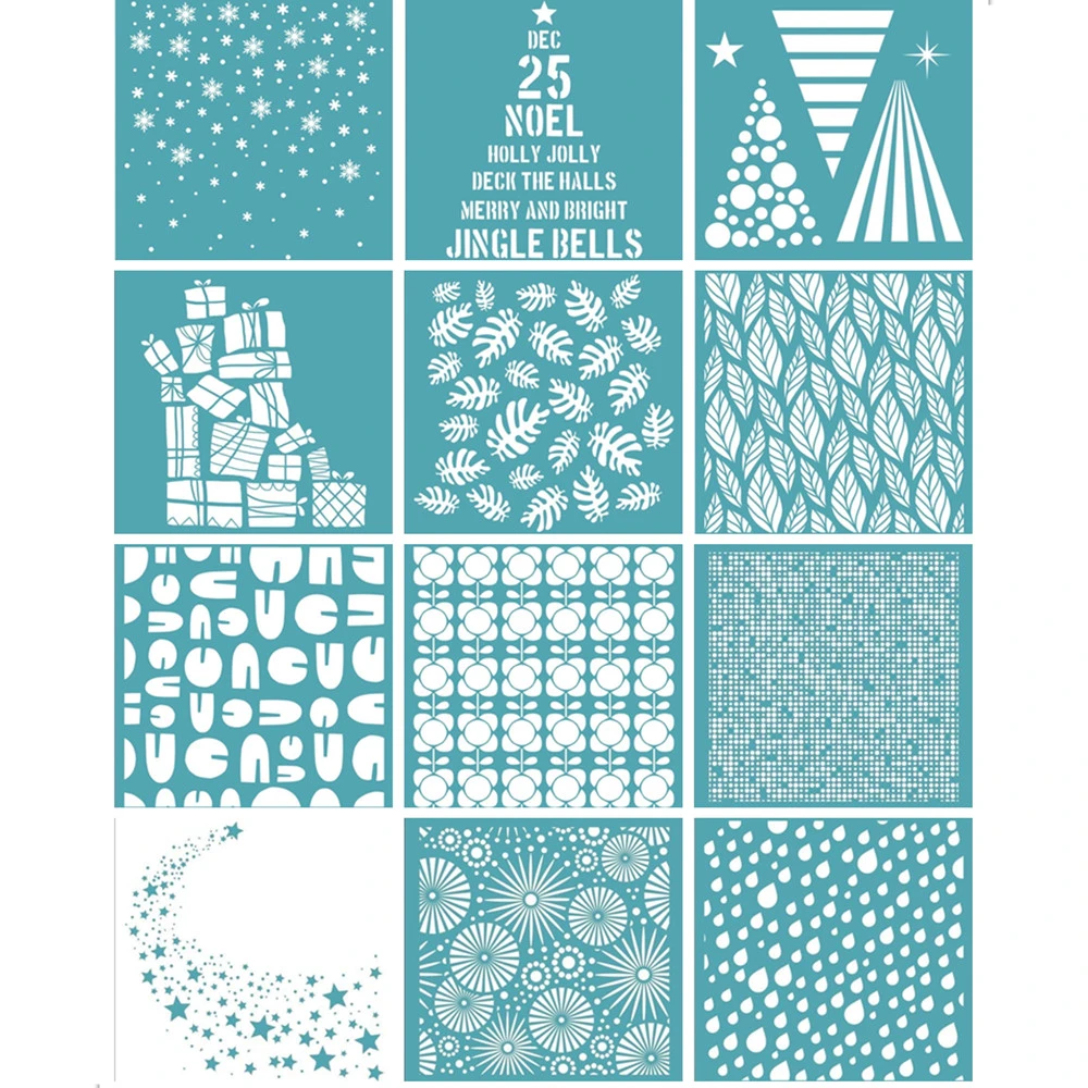 2021 new Christmas  background Mask Stencil  for DIY scrapbooking/Card Making  B652