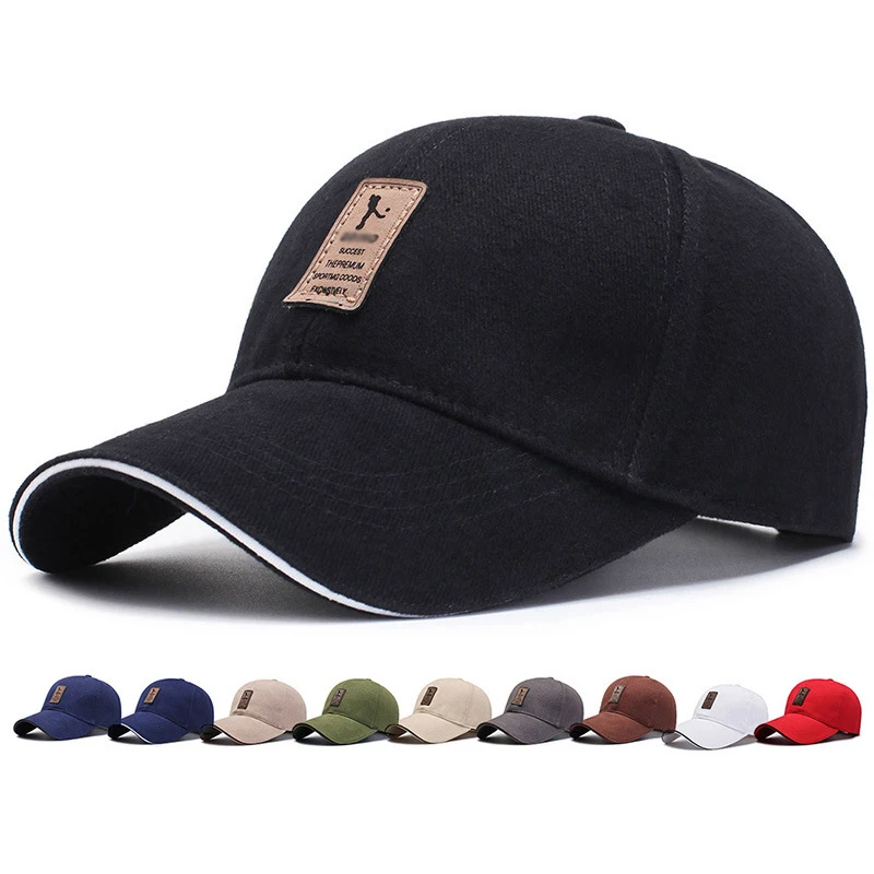 

Casual Slog Solid Baseball Caps Men Women Outdoor Trucker Cap Full Closed Dad Hats Male Brand Sport Softball Cap Bones