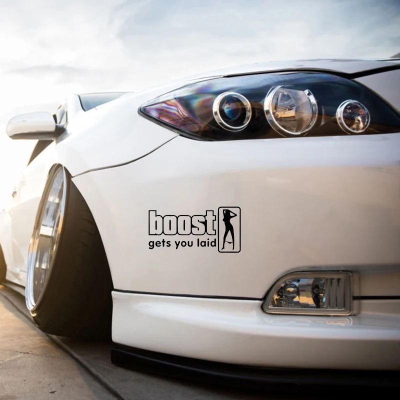 17*8 5 см наклейка с надписью boost Get You винил JDM красивая искушение s наклейки
