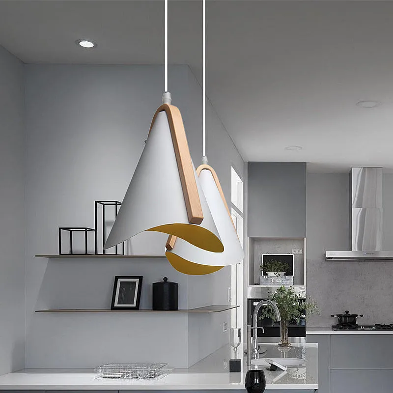 

nordic modern hanging loft 7 color glass lustre pendant lamp industrial decor lights fixtures e27/e26 for kitchen restaurant e2
