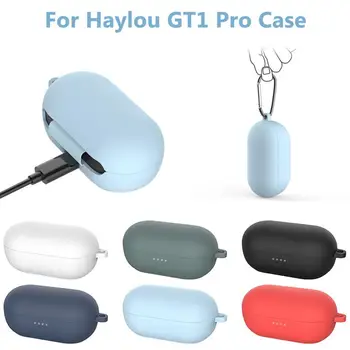 

Silicone Case For Haylou GT1/GT1 pro Earphone Protective Bluetooth pro For Haylou Headset GT1 Buckle with Anti-lost Cover O2N1