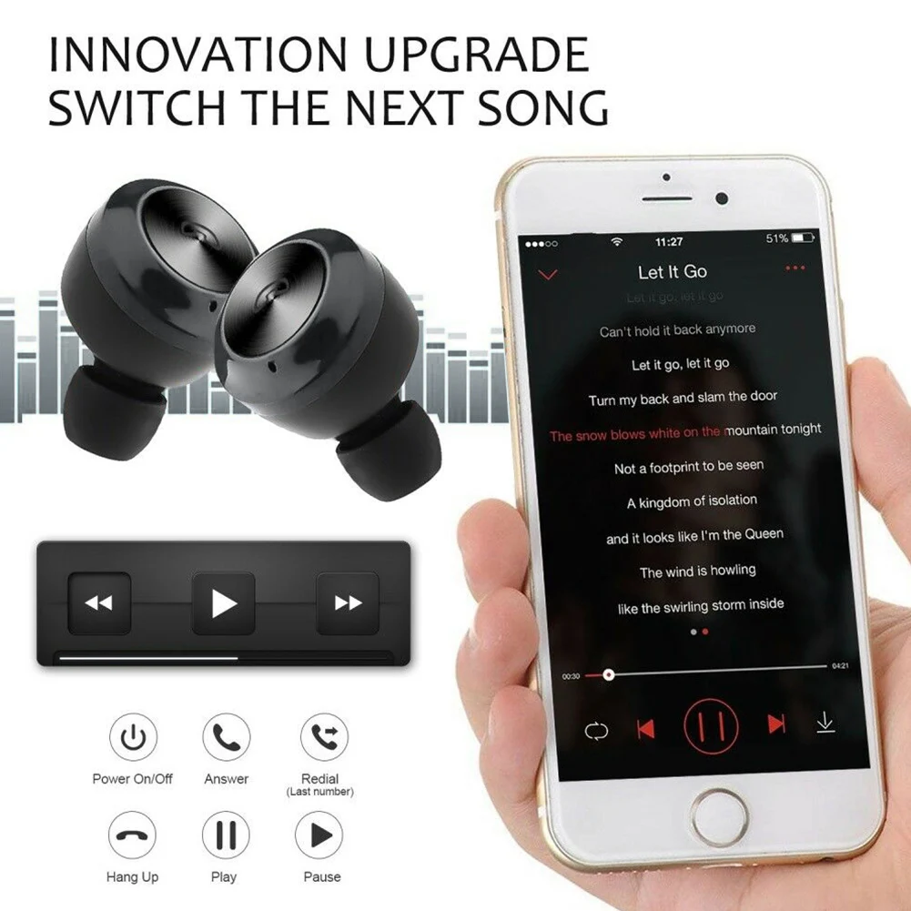 Гарнитура, планшет, игровой, с микрофоном, Bluetooth, наушники, Автоматическое Сопряжение, смартфон, спортивный, беспроводной, стерео, подарок, универсальный, V5.0