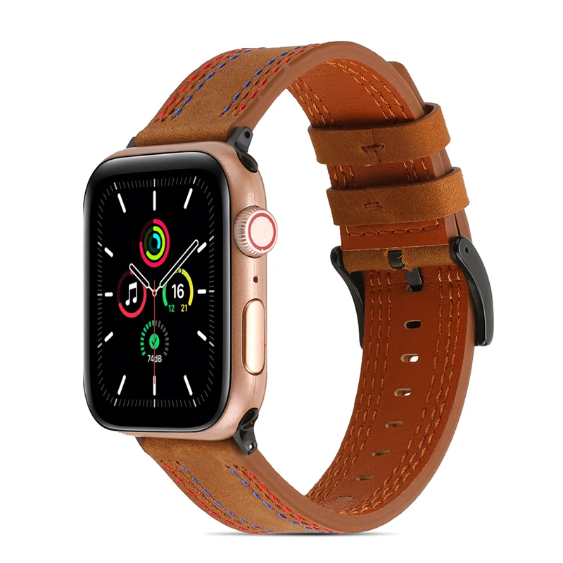 Luxury Line Matte Leather Band For 