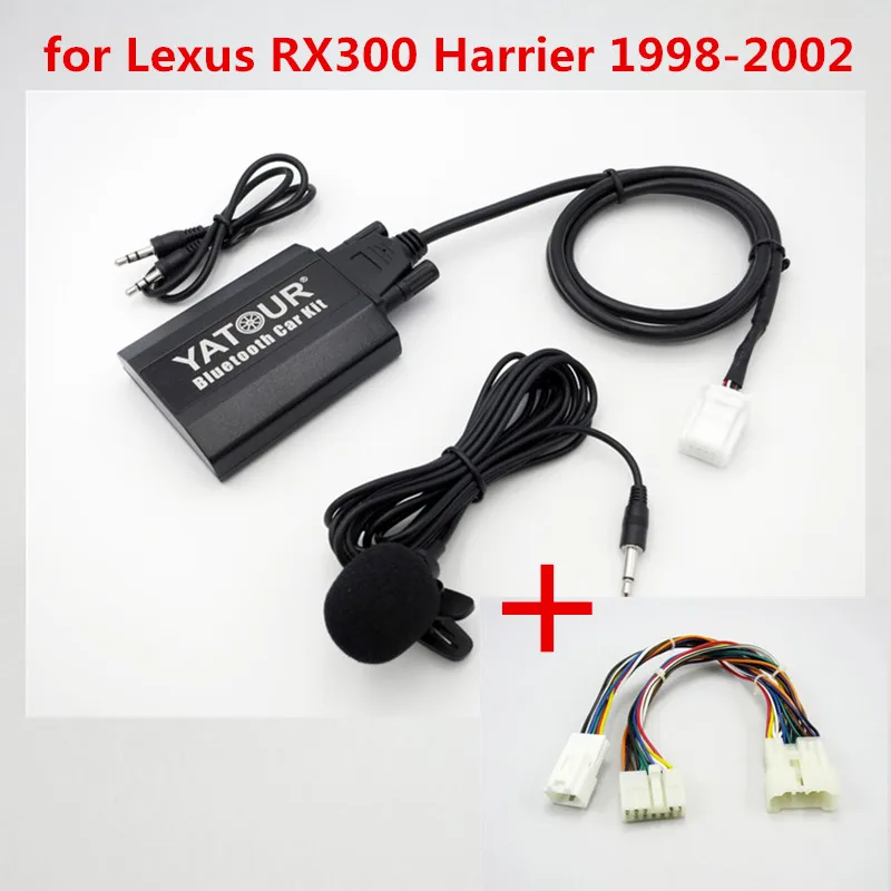 Yatour Bluetooth Car Audio Kit Per Lexu Rx 300 Toyota Harrier 1998-2002 Bluetooth Aux Auto Mp3 Changer