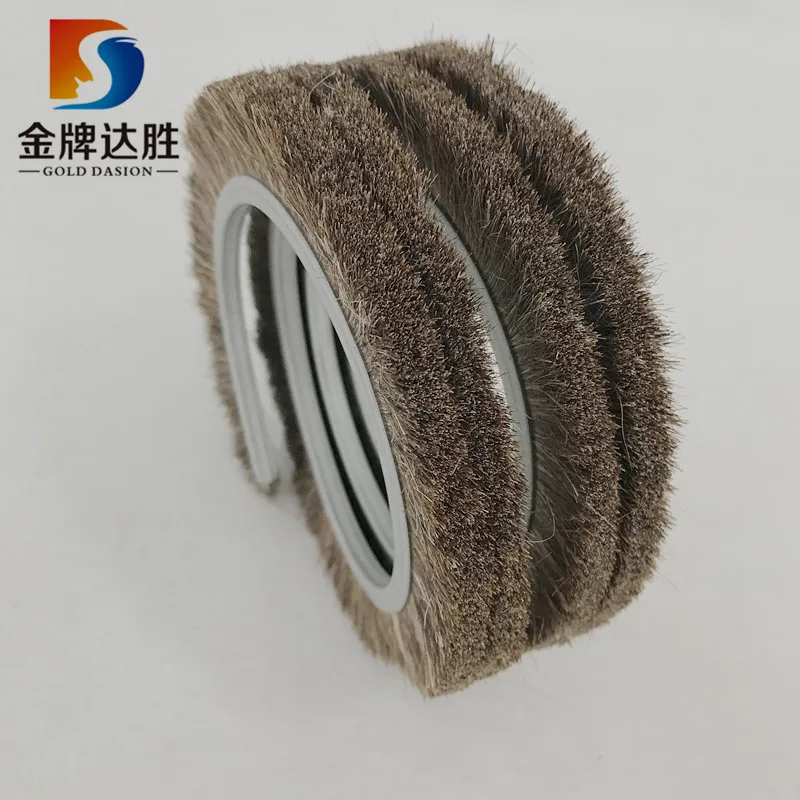 [Manufacturers Direct Selling] Horse Hair Coiling Brush Dust Anti-Dust Industrial Usage around Brush