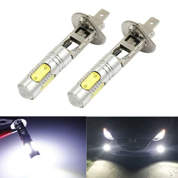 

1PC High Quality H1 7.5W High Power White 6000K COB LED Car Auto Fog Lights Lamp Bulb DC12V