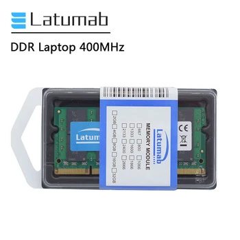 

Latumab DDR 1GB 512MB RAM Laptop Memory 400MHz 333MHz PC Memory PC1-3200 PC1-2700 So Dimm RAM Notebook Memory Module