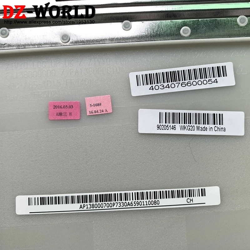 Серебристый верхний чехол для рук с PT, клавиатура с подсветкой для lenovo Yoga 2 13, чехол для ноутбука C 90205146
