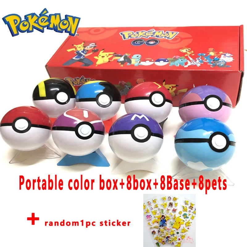Оригинальный Pokemon Ball фигурка для командной игры в покебол (игрушка Пикачу