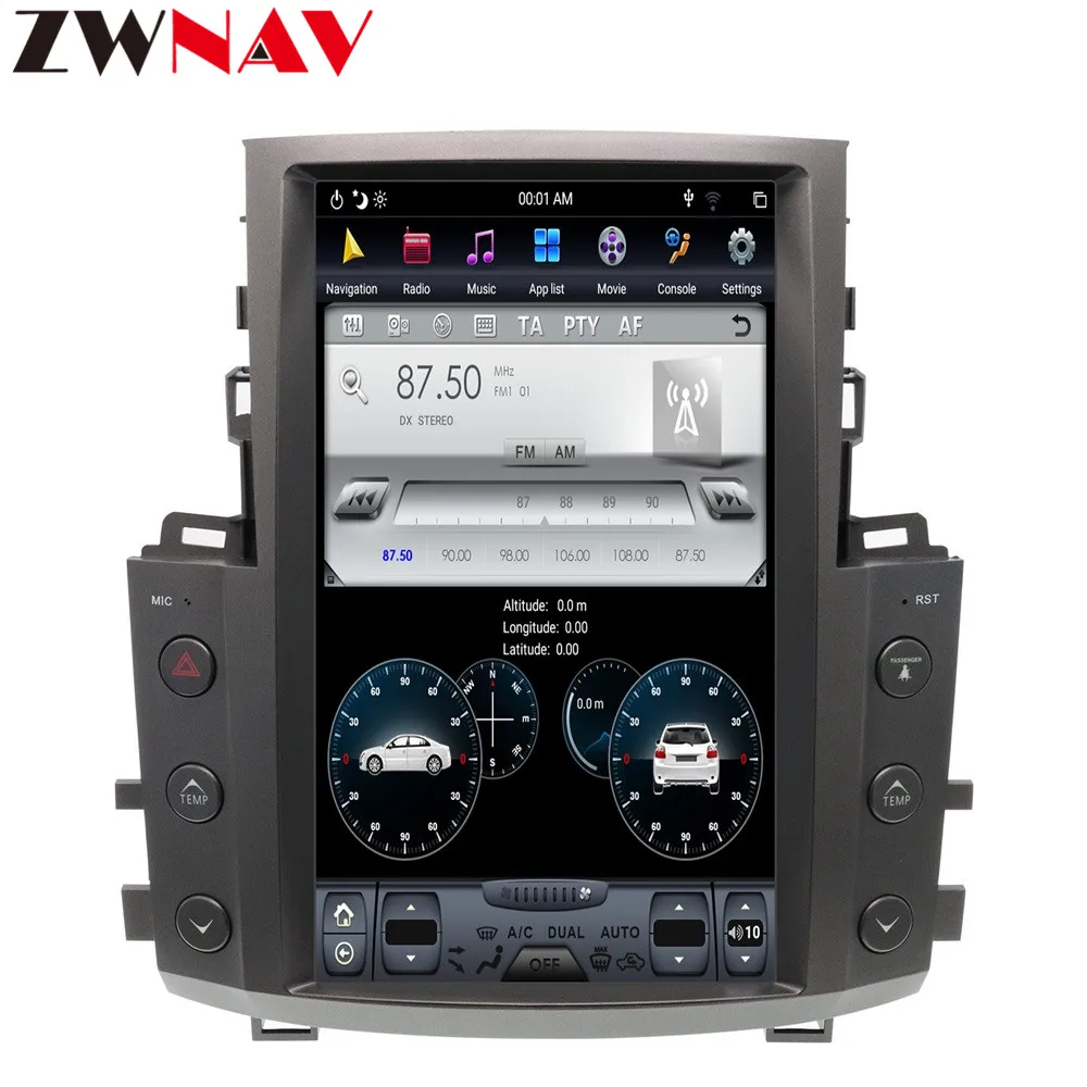 Flash Deal vertical screen Tesla style Android 8.1 Car Multimedia Player For Lexus LX570 2007-2015 GPS Navi BT radio audio stereo head unit 9