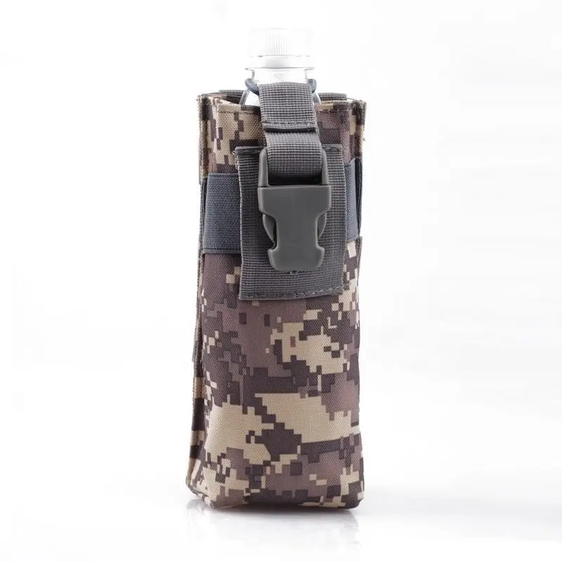 Открытый тактический Molle армейский мешок для бутылки воды комбинированный Открытый Топ мешок для воды военный мешок для воды Открытый походный охотничий мешок