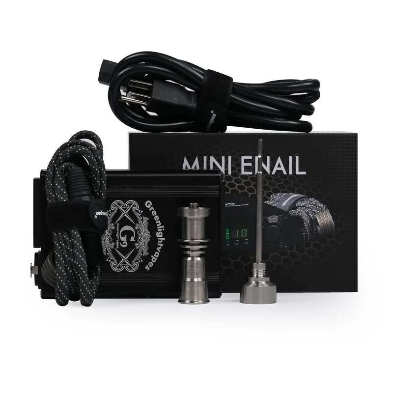 Прецизионный температурный контроль G9 Mini Enail Электрический dab nail dabber восковые