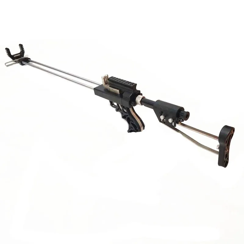 

2019 new rifle slingshot hunting catapult powerful stainless slingshot For outdoor hunting and Shooting Double Safety Device CNC