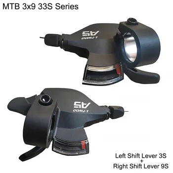 

LTWOO A5 MTB bike front rear derailleur 3 9 27 speed mountain bicycle left right windows shift lever groupset 3x9S 27S