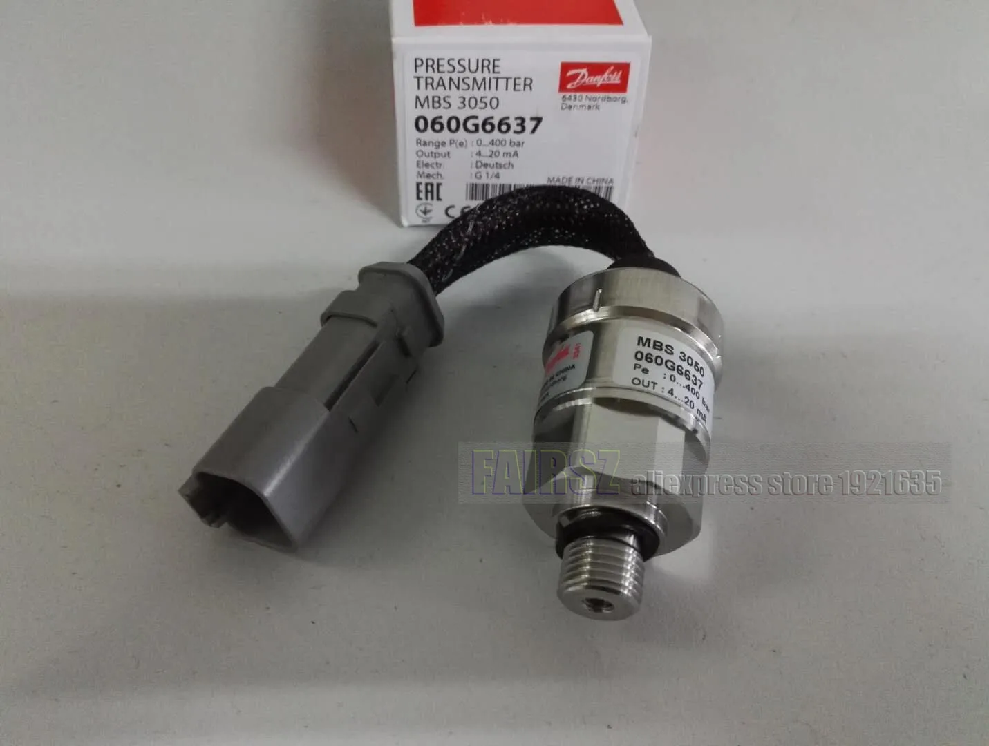 DANFOSS MBS3050 транмиттер давления MBS 3050 060G6637 0-400 бар