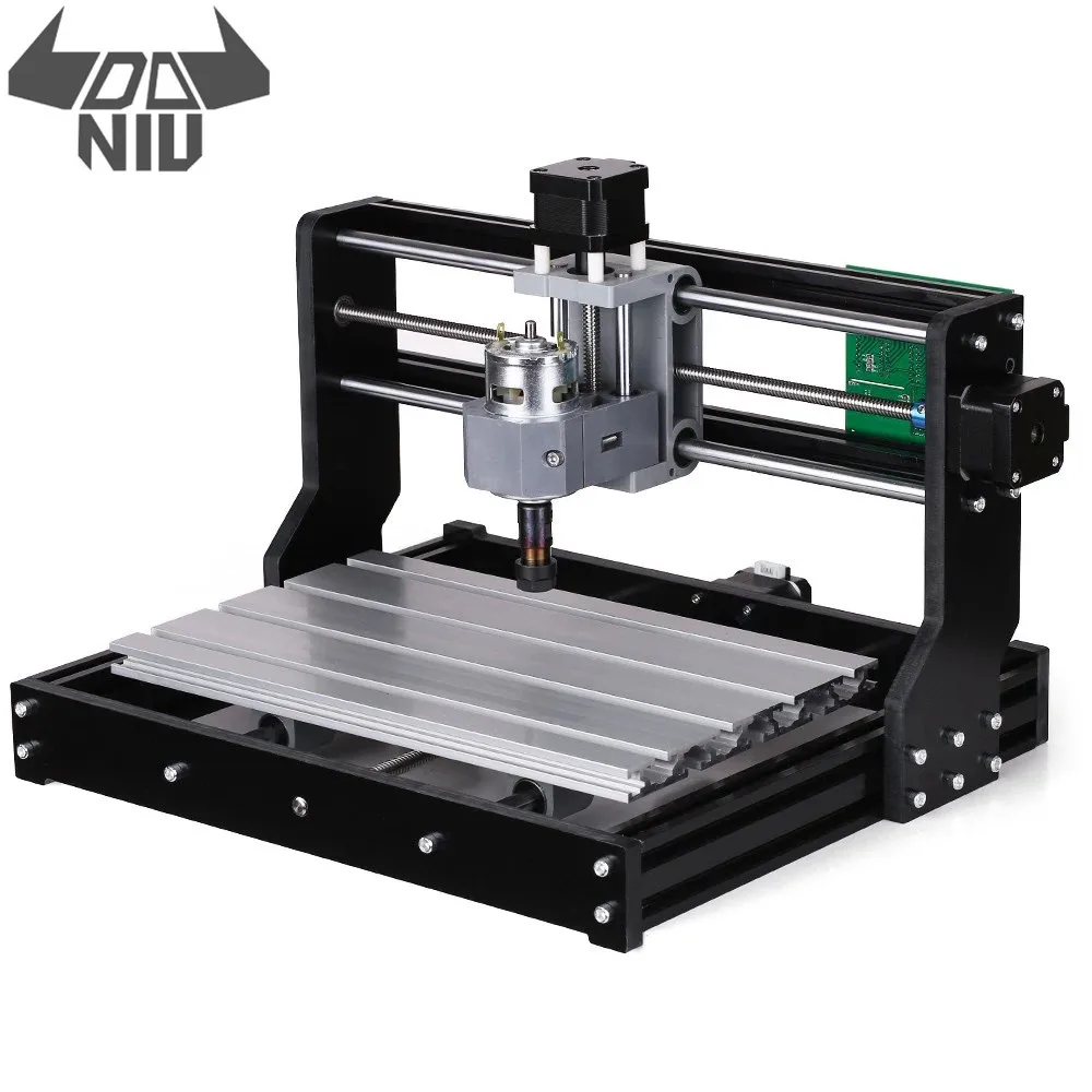 DANIU CNC 2418 PRO мини деревянный ЧПУ металлический лазерный маршрутизатор гравировальный станок для резьбы по дереву фрезерный гравировальный станок с ЧПУ