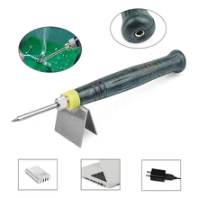 

USB Soldering Iron Adjustable Temperature 5W Electric Welding Pen Repair Professional Quick Heating Tool with Tip