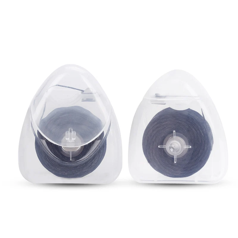 1 Box 50m 대나무 숯 치과 Flosser 치아 깨끗한 치실 치아 Flosser 치아 클린 또는 내장 스풀 와이어