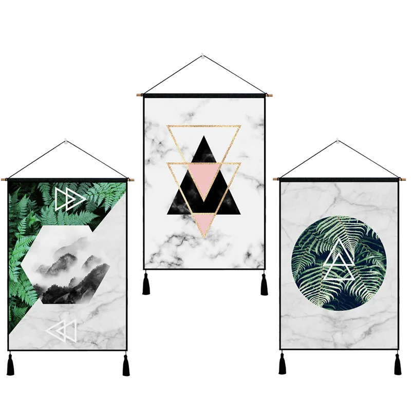 

Art Geometric Patterns Tapestry Hanging Wall Cotton Cloth Beautiful Elegant Apartment Home Dorm Room Party Decoration Tapestries