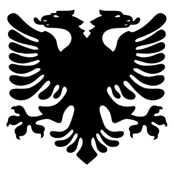 

Reflective Albanian Eagle Car Sticker Styling Fashion Waterproof Cover Scratches Bumper Window Windshield Decoration PVC15*15cm