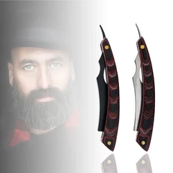 Barber Cut Throat Straight Razor For Professional Salon Removing Facial Beard  Sharp Stainless Steel Shaver Holder