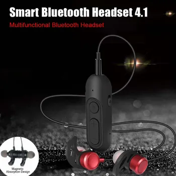 

Lapel Clip Bluetooth Headset Receiver Sports Stereo Waterproof Multifunction Portable Receiver SGA998