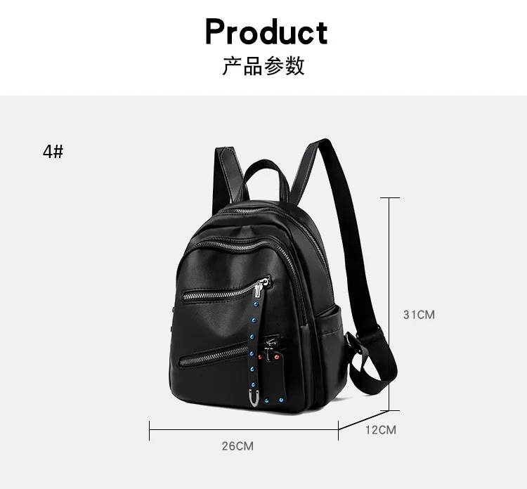 Women Backpacks High Quality Vintage Bagpack Ladies Sac a Dos School Bags For Girls Female Travel Shoulder Bag Soft Leather