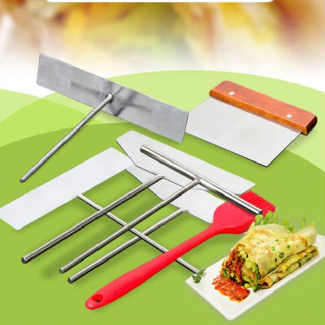 Pizza Oven Spatula Butter Spreader Crepes Tool Crepe Tools for Crepe  Cooking