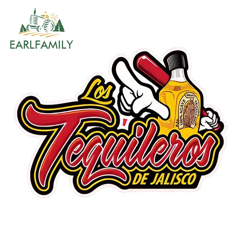 

EARLFAMILY 13cm x 9.4cm Equileros De Jalisco Baseball Sticker Car Stickers Waterproof Accessories Car Bumper Window Decal