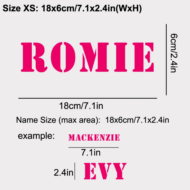 Personalized Lettering Vinyl Sticker wall stickers self adhesive stickers vinyl stickers vinyl wall stickers For Car/Door Boys Girls Children Home