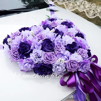 

55cm Increase Core Plate Main Wedding Car Decoration Set Simulation duo se xuan Floats Europe Korean... Our Photo