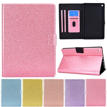 

Tablet Cover For Amazon HD10 HD 10 Glitter Leather Case For Coque Amazon Kindle Fire HD10 HD 10 2015 2017 2019 10.0 Cover Cases