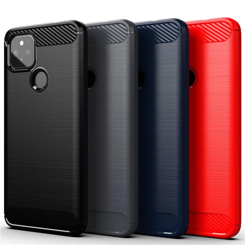 Per La Copertura Di Google Pixel 5 Di Caso Per Il Google Pixel 5 Xl Coque Antiurto In Silicone Della Copertura Del Respingente Per Google Pixel 2 3 4A