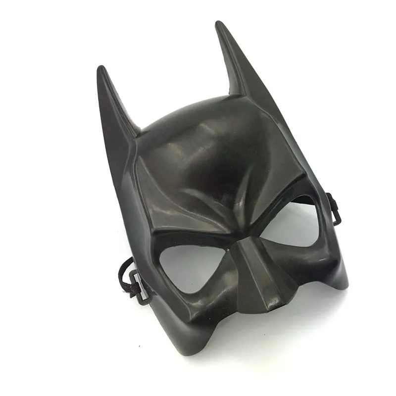 Маска на пол-лица для Хэллоуина, маска Бэтмена, черные маски для вечеринки-маскарада, Супермен, Карнавальная маска, крутой женский костюм Бэтмена