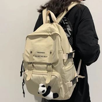 

Luxury Student Girl Travel Backpack Waterproof Cute Nylon School Bag Laptop Kawaii Ladies Backpack Women Fashion Book Bag Female