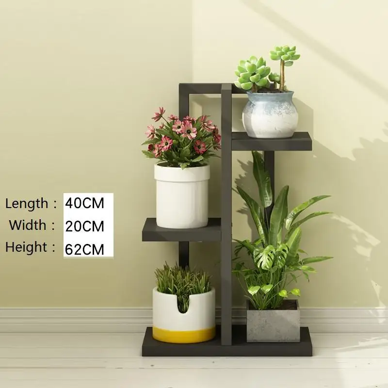 Estanteria Escalera Rak Bunga Mueble Para Plantas Saksi Standi Varanda деревянная полка напольная стойка для растений Dekoration подставка для цветов - Цвет: Number 12
