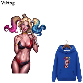 

20pcs/set Cool Clown Iron-On Appliques Thermal Sticker Ironing Stickers Diy Fashion Style Vinyl Heat Transfer For Clothing G0431