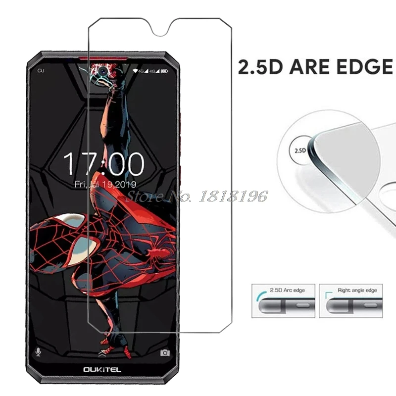 2 шт. для OUKITEL K13 Pro закаленное стекло 9H 2.5D Премиум Защитная пленка экрана Oukitel