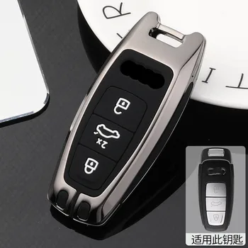 Cover chiate/telecomando per Audi a1 a3 8v a4 b9 a5 a6 c8 q3 q5 q7 tt accessori Auto Car-Styling Holder Shell portachiavi - Car Key Case Cover portachiavi per Audi a1 a3 8v a4 b9 a5 a6 c8