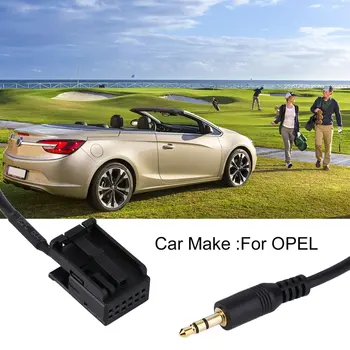 

3.5MM Audio AUX IN Cable Line Adapter For OPEL CD30 MP3 1.5m Length Pug & play - installation Light weight
