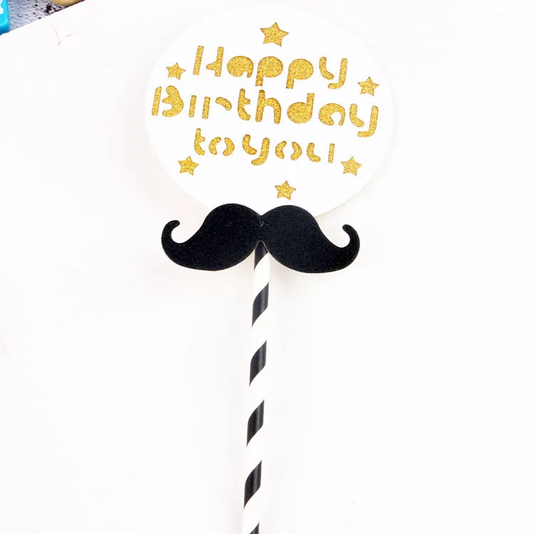 Украшение для торта, вставляемые усы, маленькие человечки, Креативные мужские вставки для украшения торта