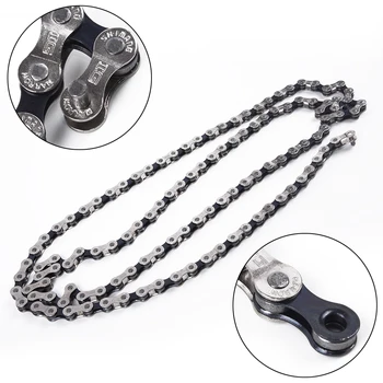 

6 7 8 Speed Steel Chain with 116 Links Suit Fit For MTB Bike Chain 1/2'' x 3/32'' For City/MTB/Race/Hybrid Bicycle