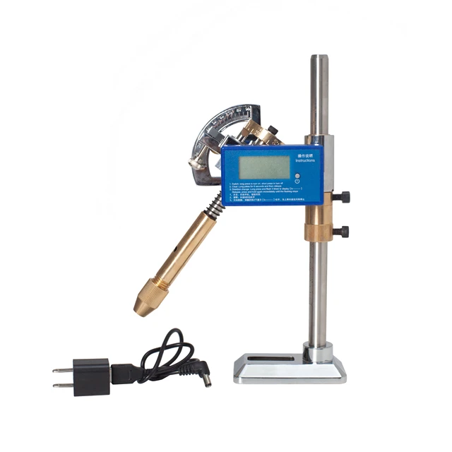 Gem Faceting Machine Handle Digital Display Angle Manipulator with Power  Adapter