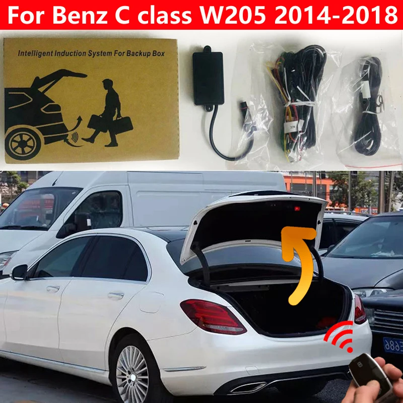 Car Trunk Opening For Benz C class W205 2014-2018 Tail box Foot kick Sensor Intelligent Gate Lift Power Electric Tailgate |