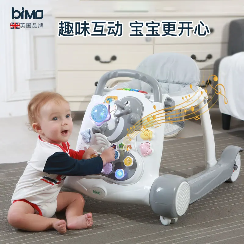 

Infant Walker Multi-function Anti-O-leg Anti-rollover Baby Baby Starter Walker Foldable