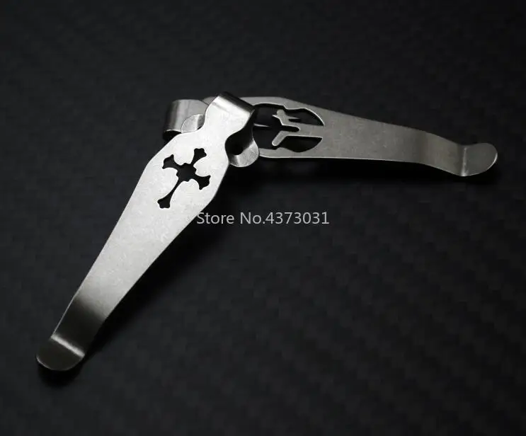 1pc-Titanium-Pocket-Knife-Clip-Kydex-Back-Clips-waist-Clip-for-C81-C10-C11-folding-knife (3)