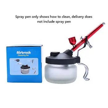 

Spray Wash Cleaning Pot Airbrush Cleaning air brush model bottle multi-function model pot cleaning tool waste collection bottle